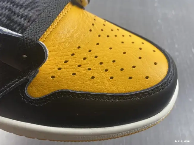 Rep LUCY Jordan 555088-711 Air 1 High Toe OG Yellow 0614